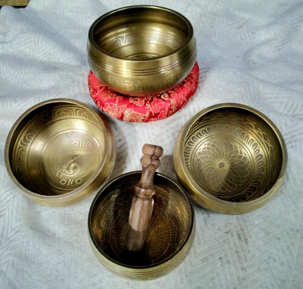 SINGING BOWLS BRONZE WITH FINE DETAIL ETCHING The Global Village