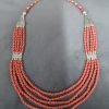 TIBETAN 5 LINE BEAD NECKLACE