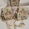 HEMP COMPARTMENT PASSPORT BAG, only Natural