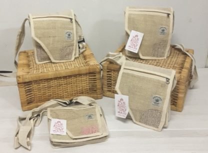HEMP FLAP BAG