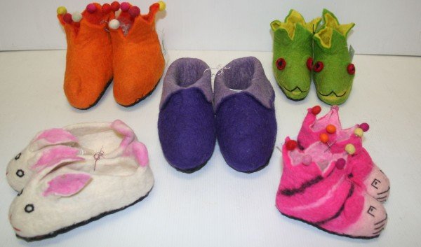 Kids on sale felt slippers