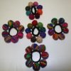FELT COLOURED BALL HAIR BAND,