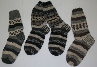 SOCKS, WOOL, NATURAL OVERSTOCKED 6 @ 5.95
