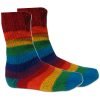 SOCKS, WOOL, RAINBOW