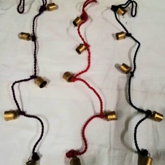 BELL, IRON BELL ON STRING, 5 bells