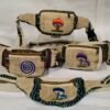 HEMP MONEY BELT , EMBROIDERED