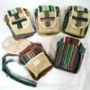 HEMP COMPARTMENT PASSPORT BAG, MULTI